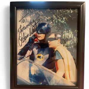 Adam West Batman Signed Autographed Color Photo